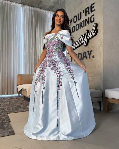 فستان ميلارا  - (XXXL) الصدر:١٠٢سم , الخصر:٩١سم