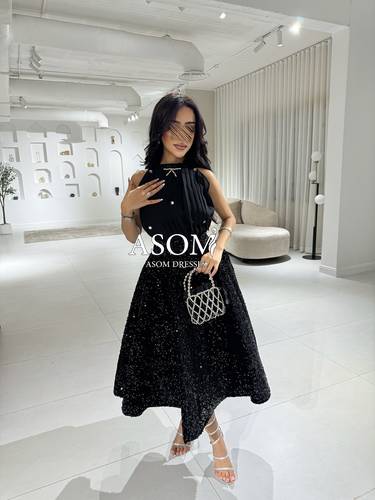 فستان سارا - (XXL) الصدر:٩٧سم , الخصر:٨٦سم