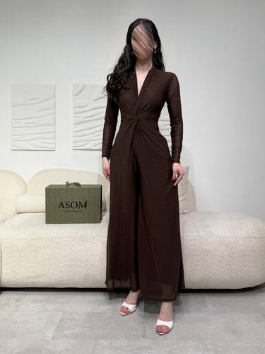 جمبسوت عتاب بني  - (XXXXL) الخصر 38 انش : الصدر 44 انش