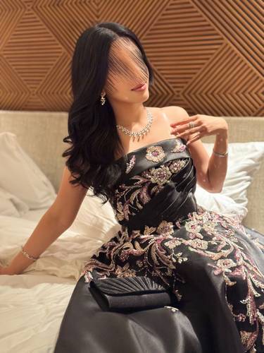 فستان الياندا - (XXXL) الصدر:١٠٢سم , الخصر:٩١سم