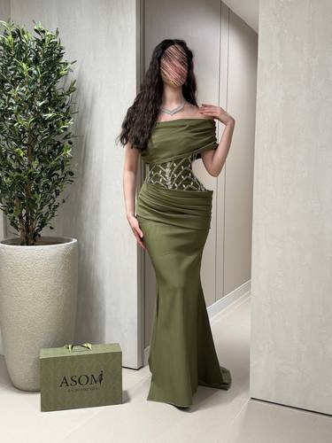 فستان سديما - (XS) الخصر 24 انش : الصدر 30 انش