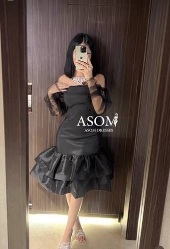 فستان ميهاف - (XXXL) الصدر:١٠٢سم , الخصر:٩١سم