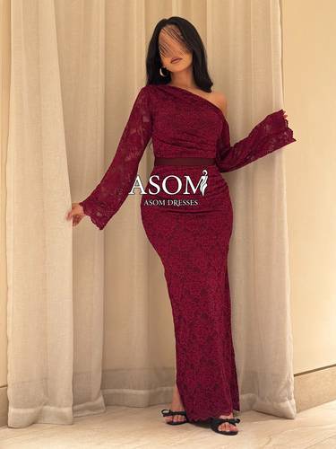 فستان ميسالين - (XXXL) الصدر:١٠٢سم , الخصر:٩١سم