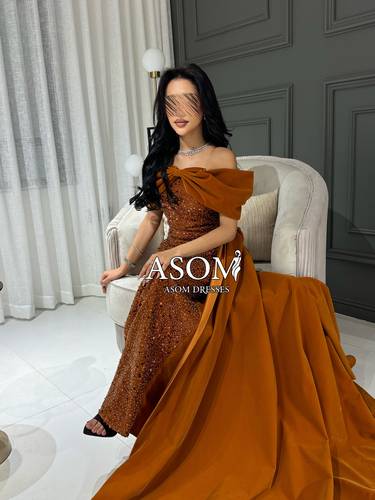فستان ماجدة كركمي - (XXXL) الصدر:١٠٢سم , الخصر:٩١سم