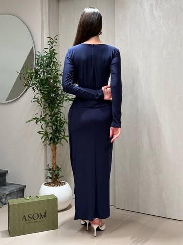 فستان كحيلة  - (XXXXL) الصدر:١٠٨سم , الخصر:٩٧سم