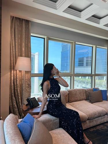 فستان ميرنا  - (XXXL) الصدر:١٠٢سم , الخصر:٩١سم