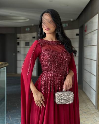 فستان اماندا - (XXXXL) الصدر:١٠٨سم , الخصر:٩٧سم