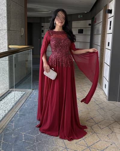 فستان اماندا - (XXXXL) الصدر:١٠٨سم , الخصر:٩٧سم
