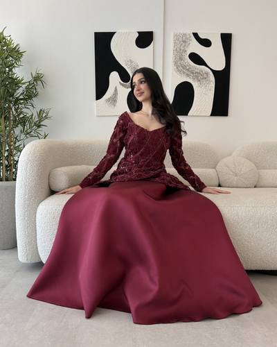 فستان رتيل  - (XXXL) الصدر:١٠٢سم , الخصر:٩١سم