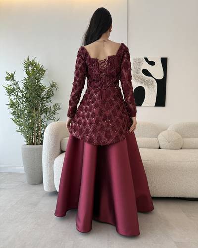 فستان رتيل  - (XXXL) الصدر:١٠٢سم , الخصر:٩١سم