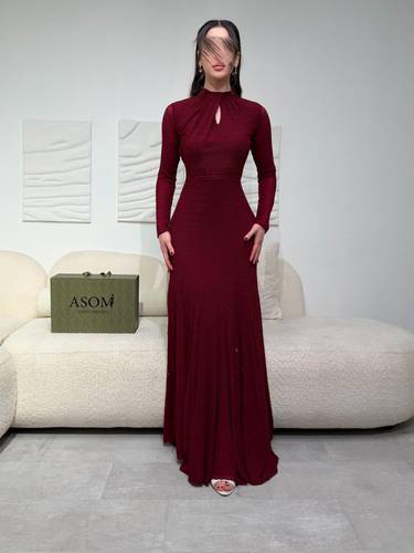 فستان ساندرا عودي  - (XXXXL) الخصر 38 انش : الصدر 44 انش