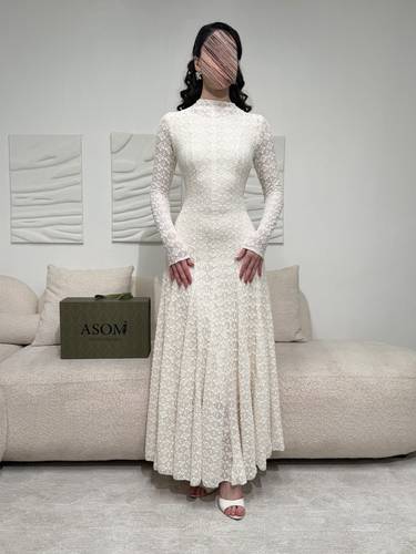 فستان توق سكري - (XXXXL) الخصر 38 انش : الصدر 44 انش