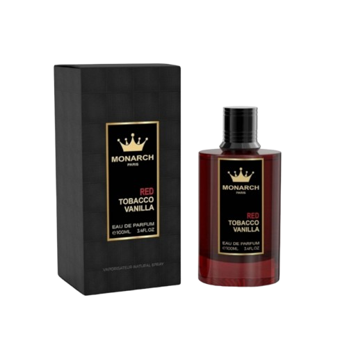 Monarch paris RED TOBACCO VANILA EDP.100ML
عطر مونرج باريس ريد توباكوا فانيلا نسائي 100مل