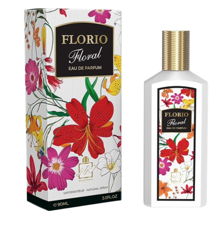 FLORIO FLORAL(MILSTONE)EDP.100ML
عطر فلوريا فلورل (ميلستون) نسائي 100مل