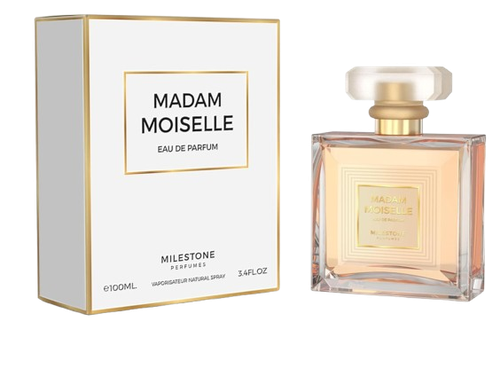 MADAM MOISELLE EDP.(MILSTN)100ML
عطر مدام موزيلي (ميلستون) نسائي 100مل