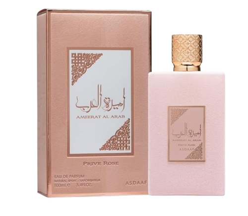 AMEERAT AL ARAB Prive ROSE(M.H) EDP.100ML عطر اميرات العرب بريف روز (م.ه. )نسائي 100 مل