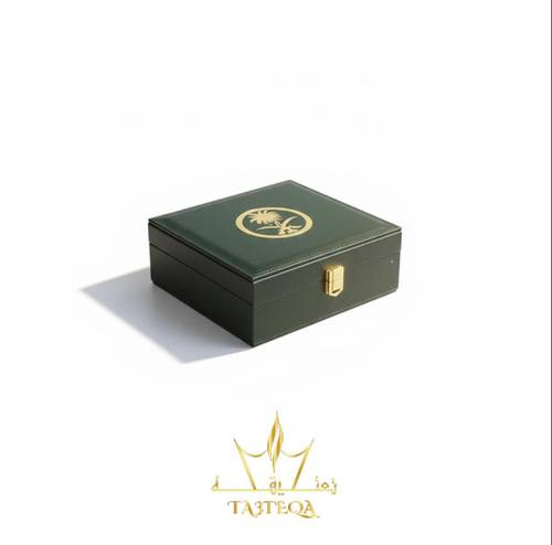 صندوق جلد فاخر  ( تعتيقة)