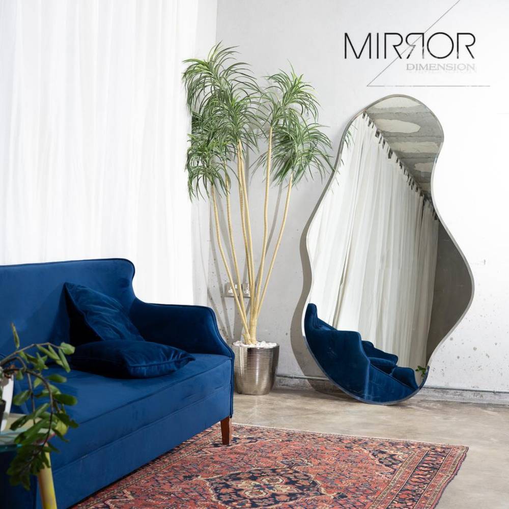 Lake frameless mirror