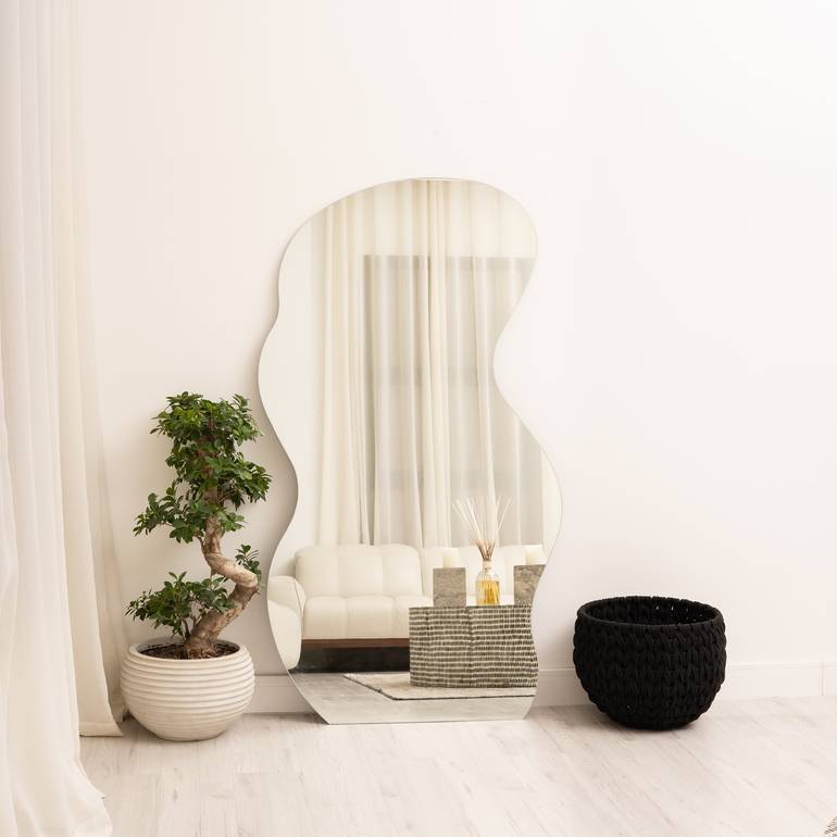 illusion frameless mirror