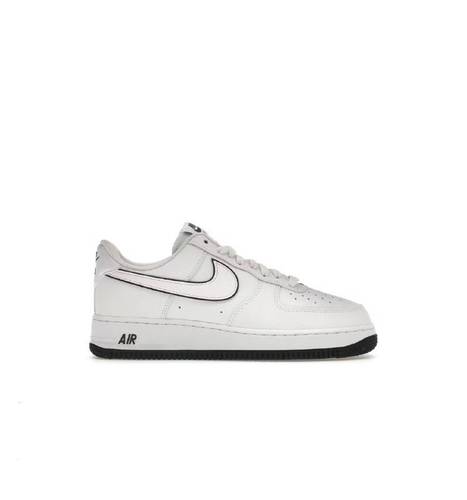 Nike Air Force 1'07 Low White Black Outline Swoosh