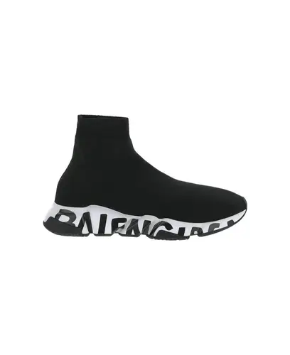 Balenciaga Speed Graffiti Recycled Knit Trainers