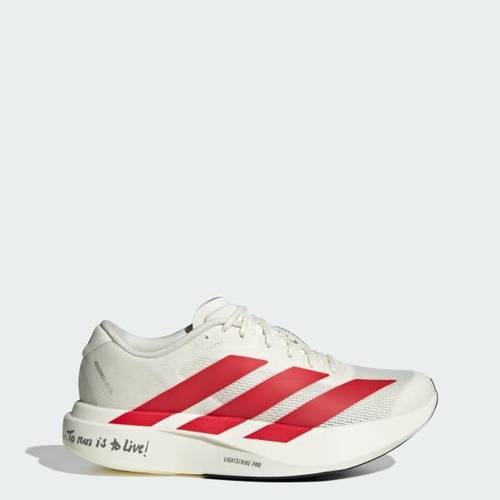Adidas ADIZERO EVO SL Off-White Better Scarlet