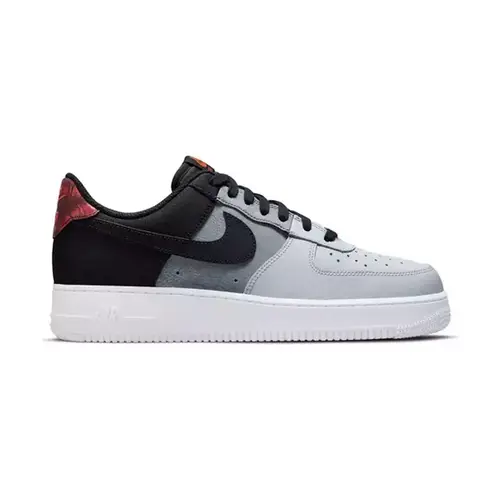 Air force1 smoke grey red