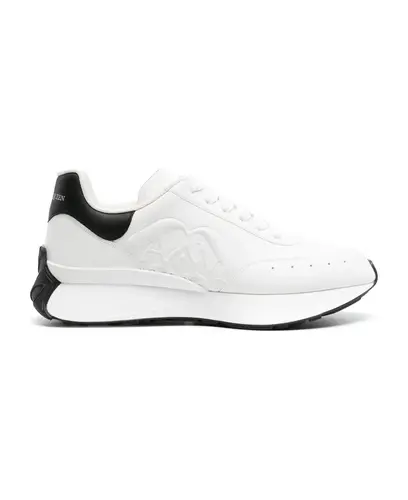 Sprint Runner Shoes In Black And White