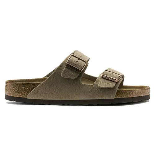 Birkenstock   Arizona   Suede   Leather   grey