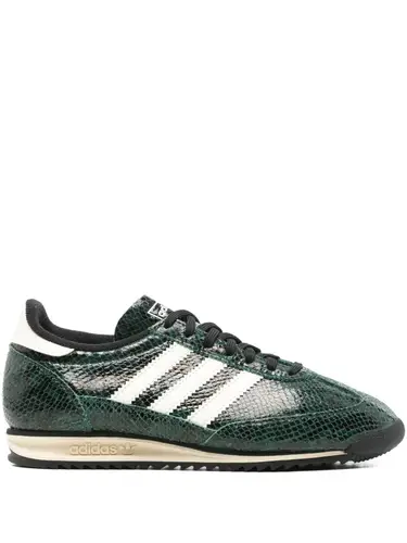 Adidas SL 72 og green snake skin