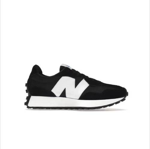 New Balance 327 Black and White