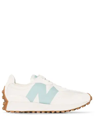 327 low-top baby blue sneakers