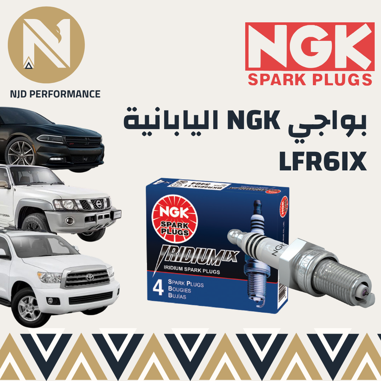 بواجي NGK Iridium LFR6AIX