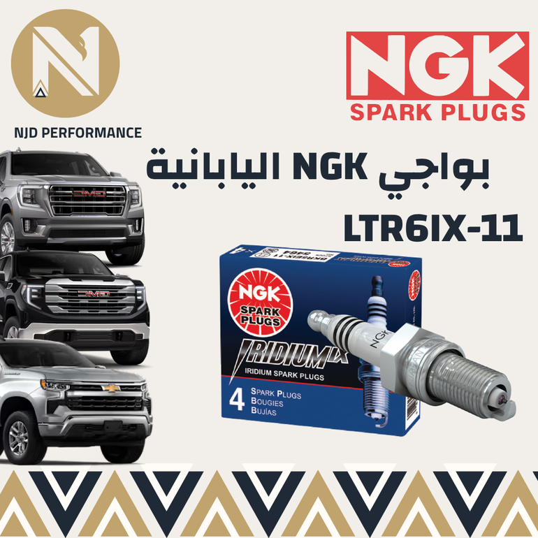 بواجي NGK Iridium LTR6 LT