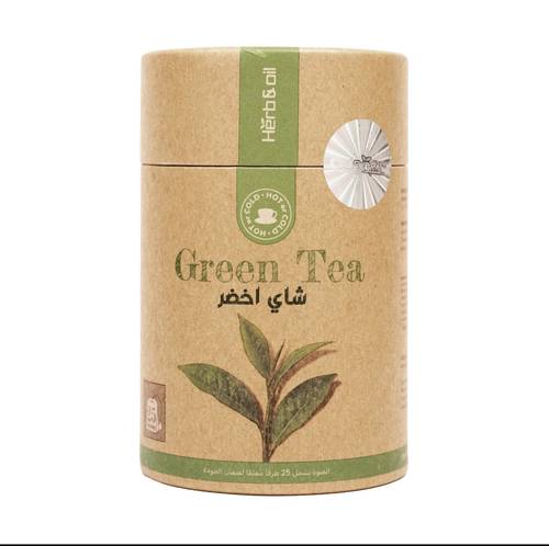 شاي أخضر  - 25 ظرف