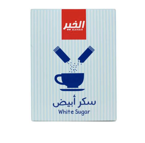 الخير سكر أبيض 100 ظرف ×5 جم 