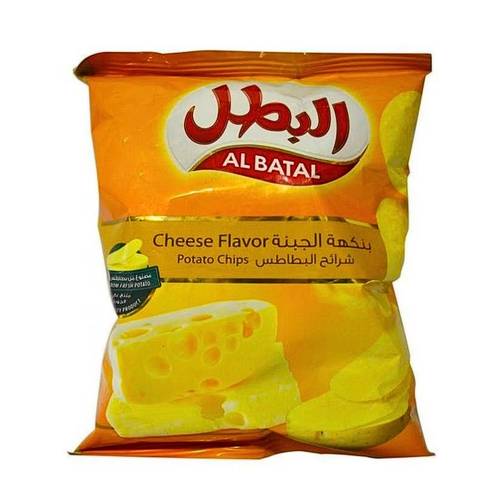 البطل شرائح بطاطس بالجبنة 12 جم 20x حبة