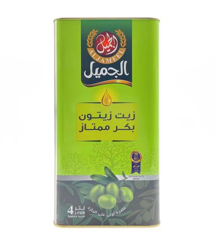 الجميل زيت زيتون بكر ممتاز 4 لتر