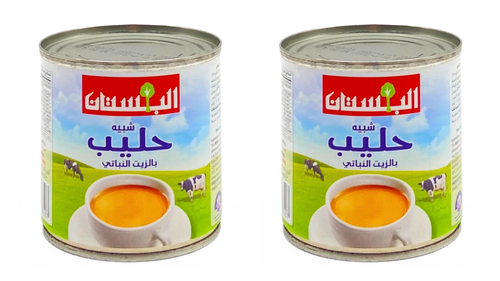 البستان شبيه حليب مبخر 2 علبة × 170 جم