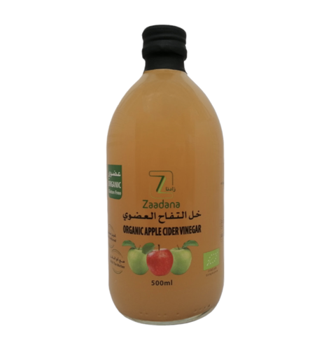 زادنا خل التفاح العضوي 