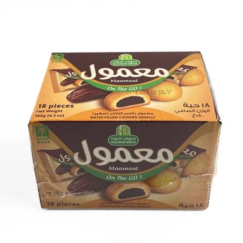 حلواني معمول بالتمر الفاخر (صغير) 10 جم 18x حبة