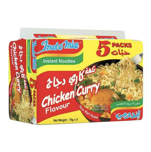 اندومي نكهة كاري دجاج 5 75xجم