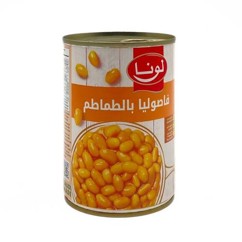 لونا فاصوليا بالطماطم 