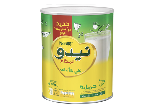 نيدو حليب مجفف كامل الدسم 400 جم 