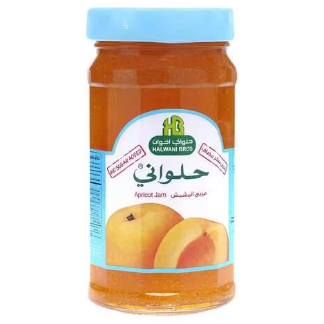 حلواني مربى المشمش بدون سكر