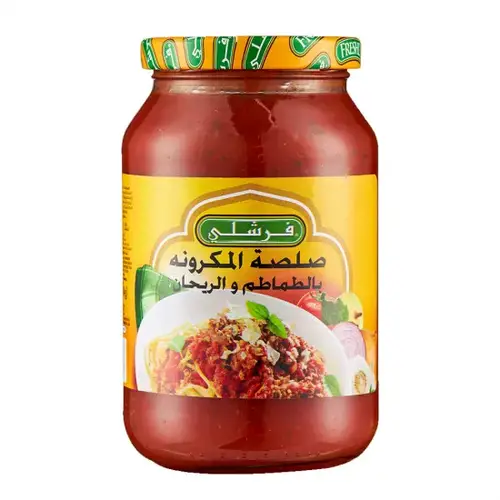 فرشلي صلصة طماطم بالريحان 