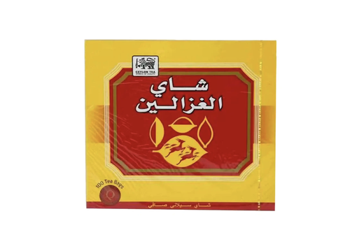 شاي الغزالين علاقي 100 كيس 
