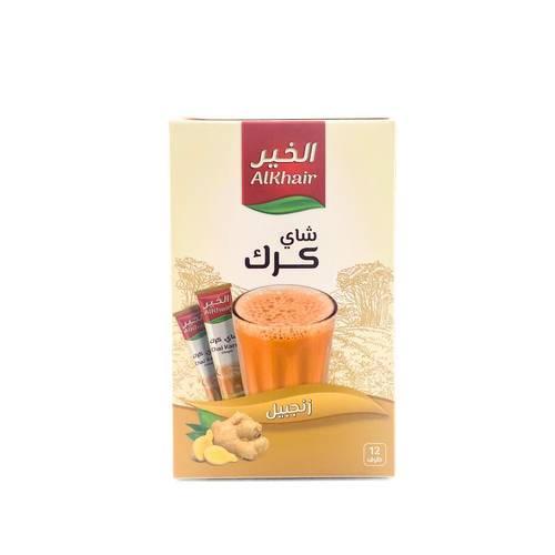 الخير شاي كرك بالزنجبيل