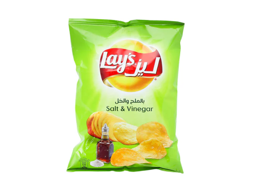 ليز شرائح بطاطس بالخل والملح 11 جم 21x حبة