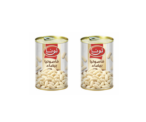 لونا فاصوليا بيضاء 2*380 جم